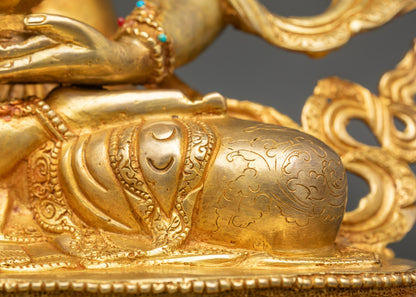 Amitayus Statue | Handmade Long Life Deity Figurine from Nepal