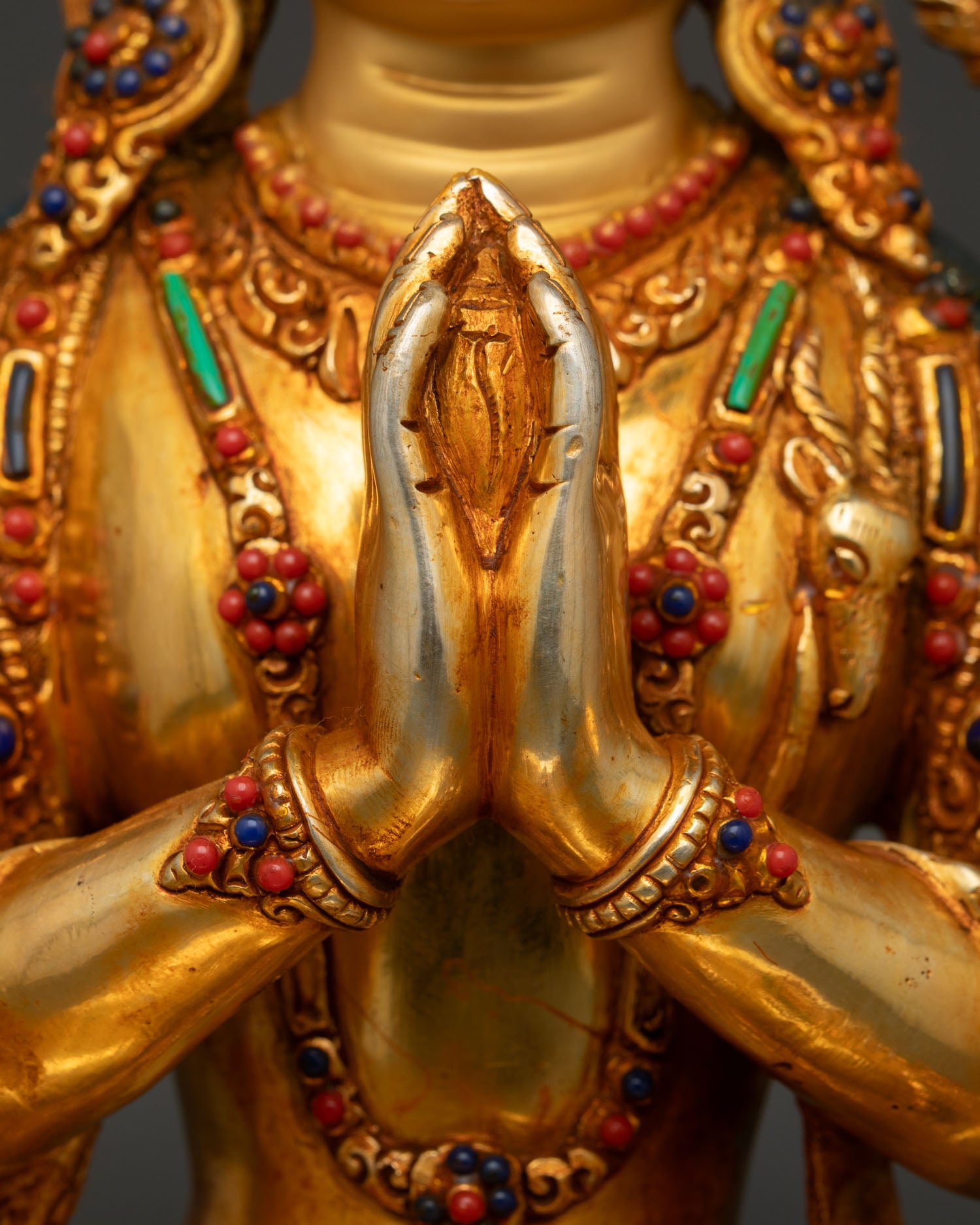 Chenrezig Statue | Nepalese Artisan-Crafted Artwork