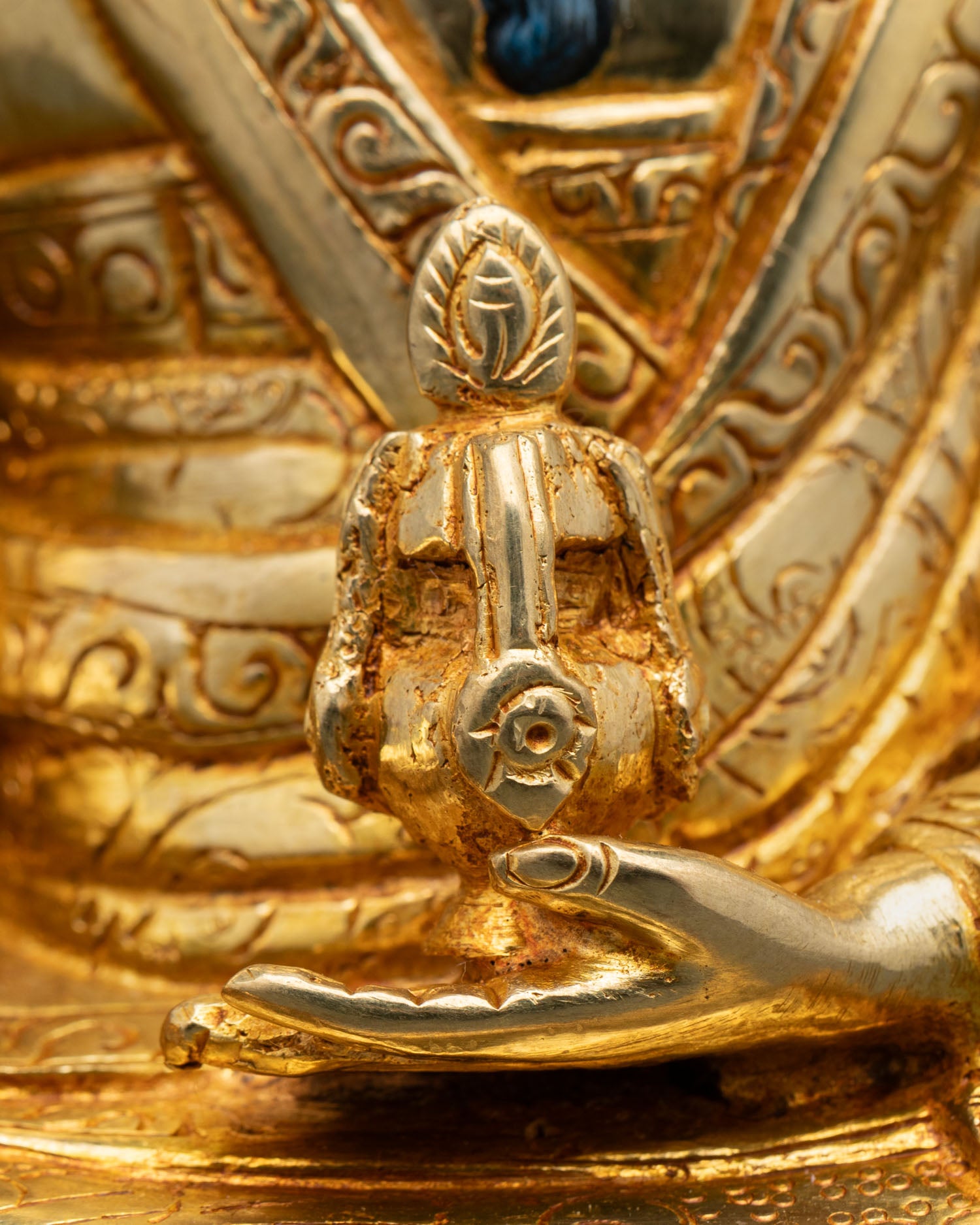 Handmade Ngawang Namgyal Statue – Tibetan Buddhist Decor