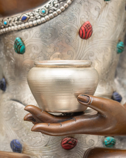 Buddha Altar Statue | Authentic Nepalese Artisan Meditation Figure