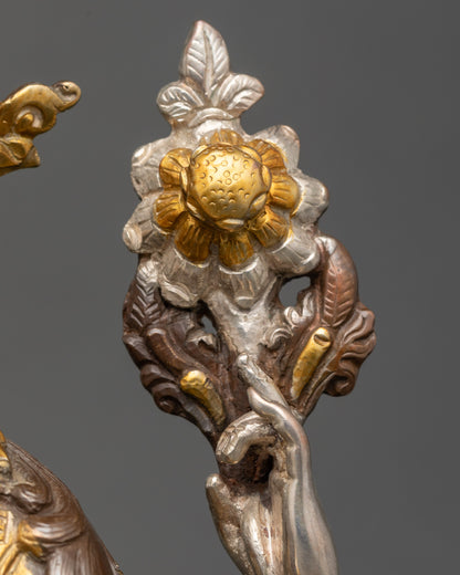 Tibetan Chenrezig Statue- The Bodhisattva of Compassion