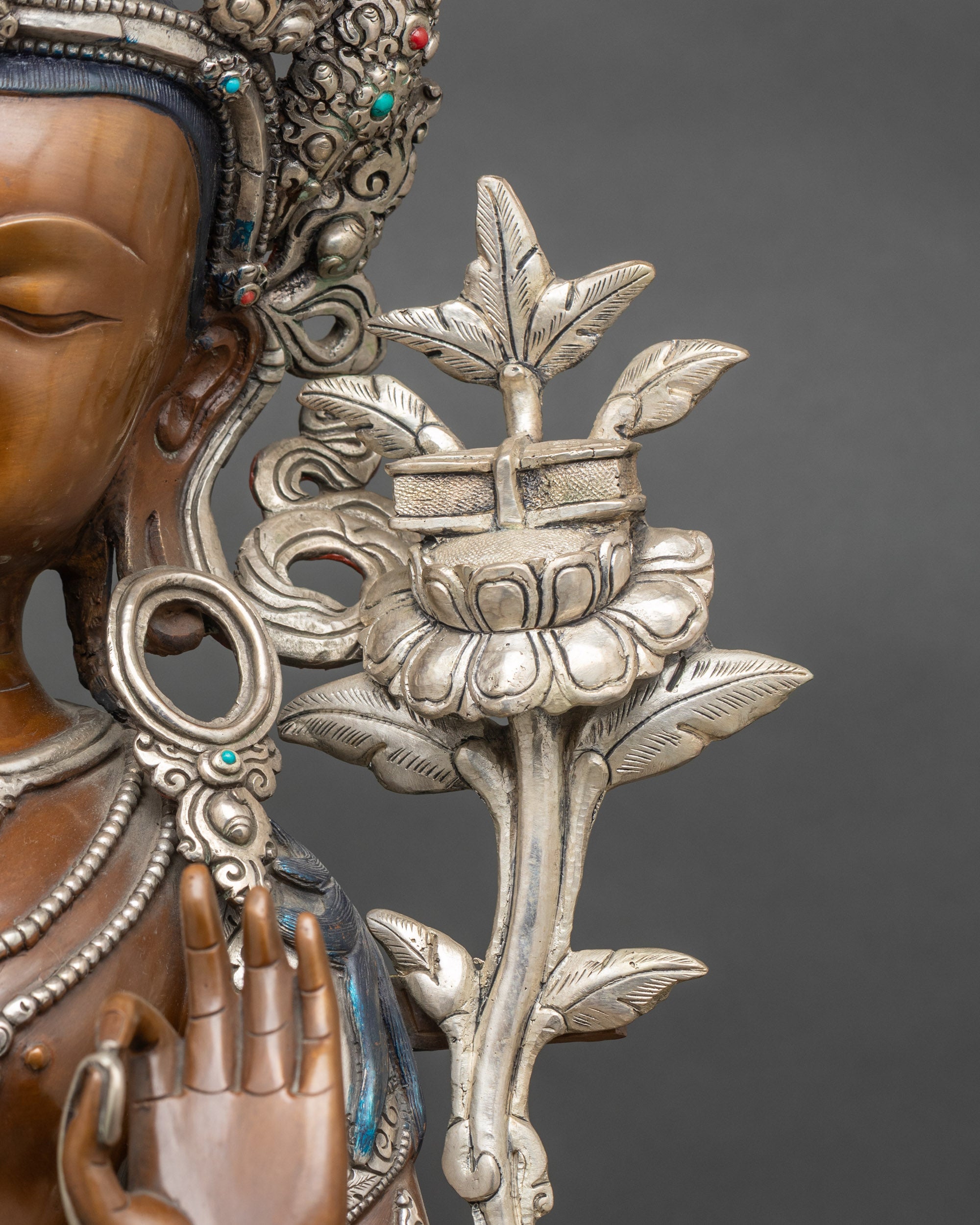 Bodhisattva Manjushri Statue - Symbol of Enlightened knowledge