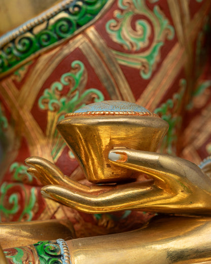 Elegant Shakyamuni Buddha Statue | Symbol of Enlightenment & Wisdom