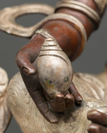 Dzambhala Statue | Traditional Nepalese Sacred Artwork