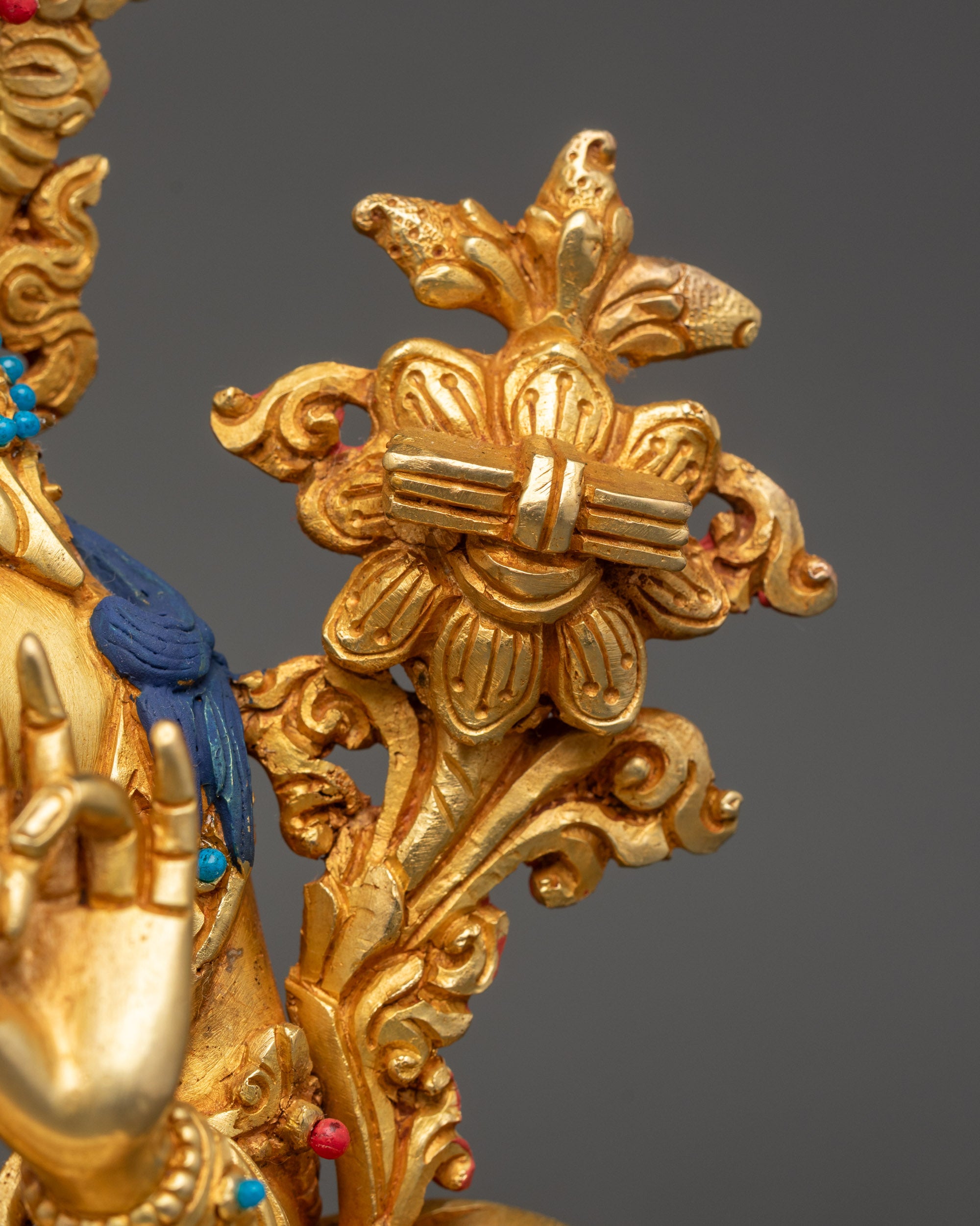 Nepalese Deity Manjushri Statue- Bodhisattva of Wisdom