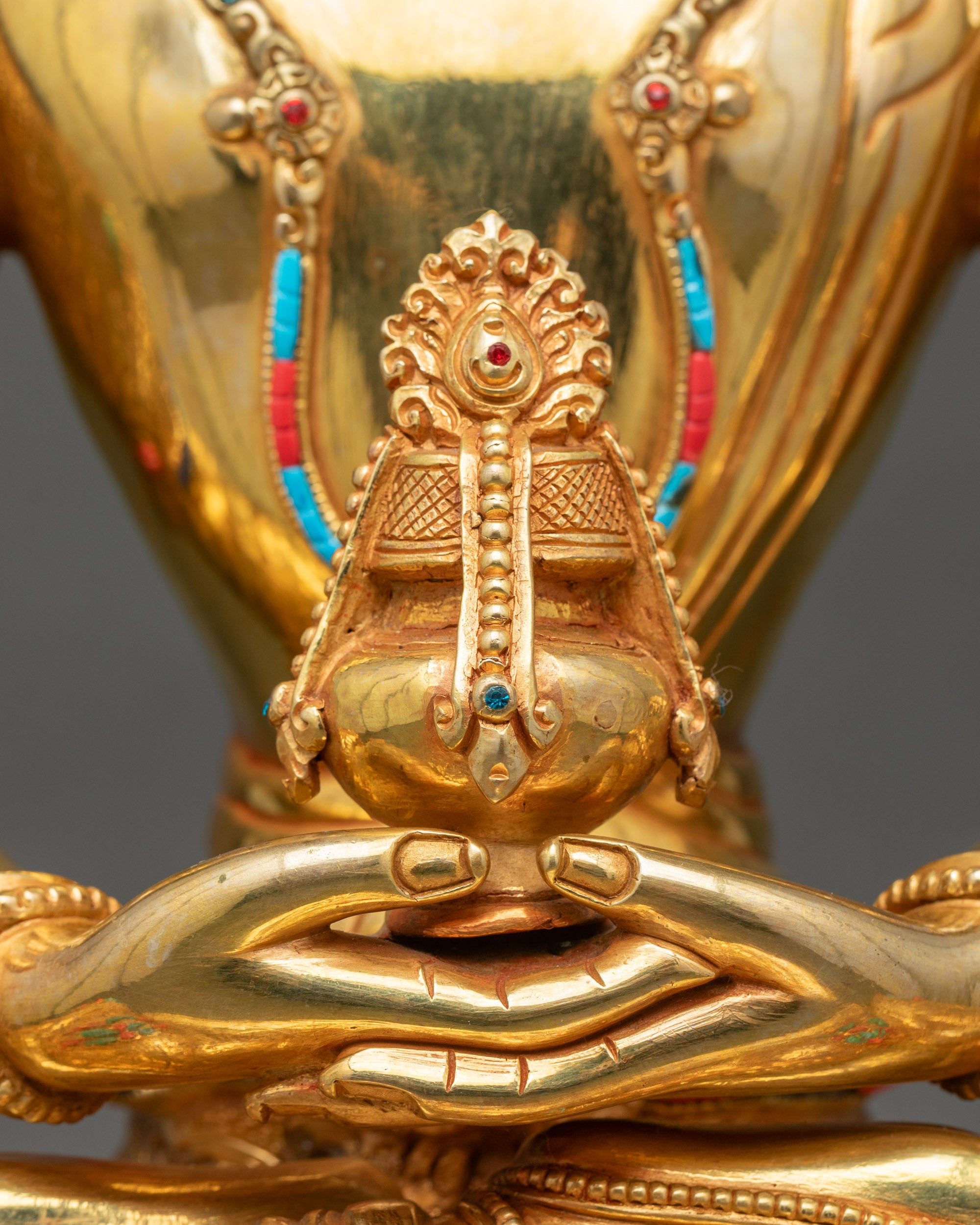 Divine Amitayus Sculpture for Home Decor & Meditation