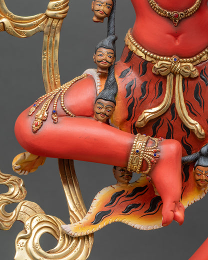 Handcrafted Statue of Dorje Phagmo from Nepal | Tibetan Artwork