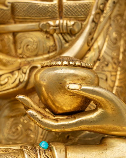 Shakyamuni Buddha Statue | Handcrafted Nepalese Figurine