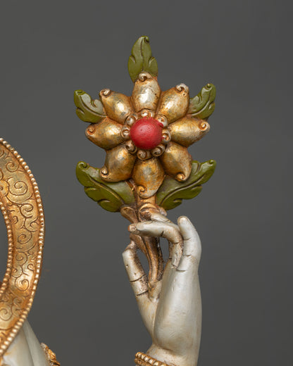 Chenrezig Bodhisattva Sculpture | Handcrafted Art for Meditation Altar