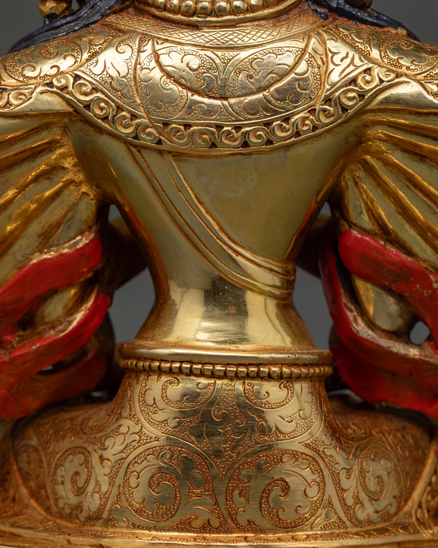 Chundi Devi Statue | 24K Gold-Fire Gilded Buddhist Art