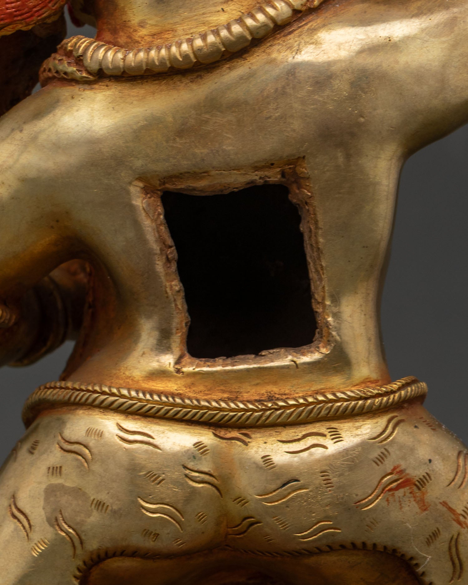 Black Manjushri Statue