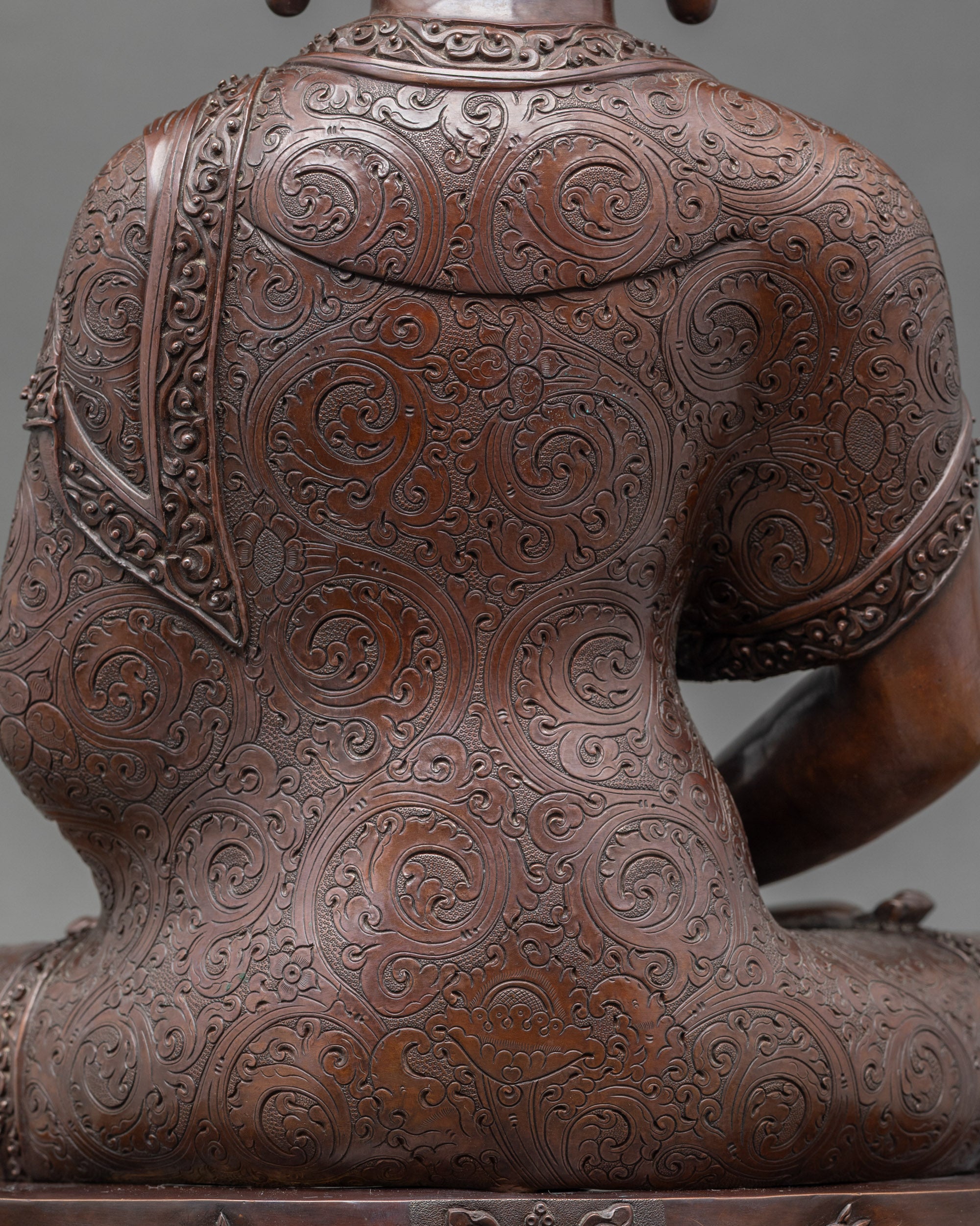 Amitabha Buddha Statue with Oxidized Finish – Himalayan Sacred Art