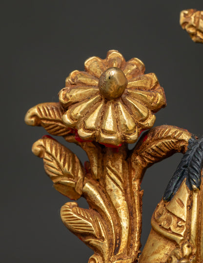Green Tara Statue | Handcrafted Buddhist Deity for Devotional Spaces