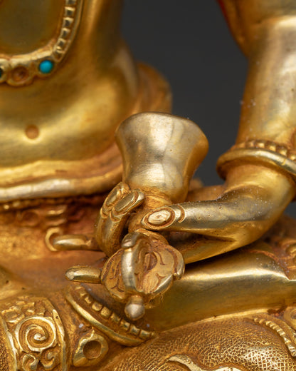 Vajrasattva Statue | Buddhist Meditation Sculpture from Nepal