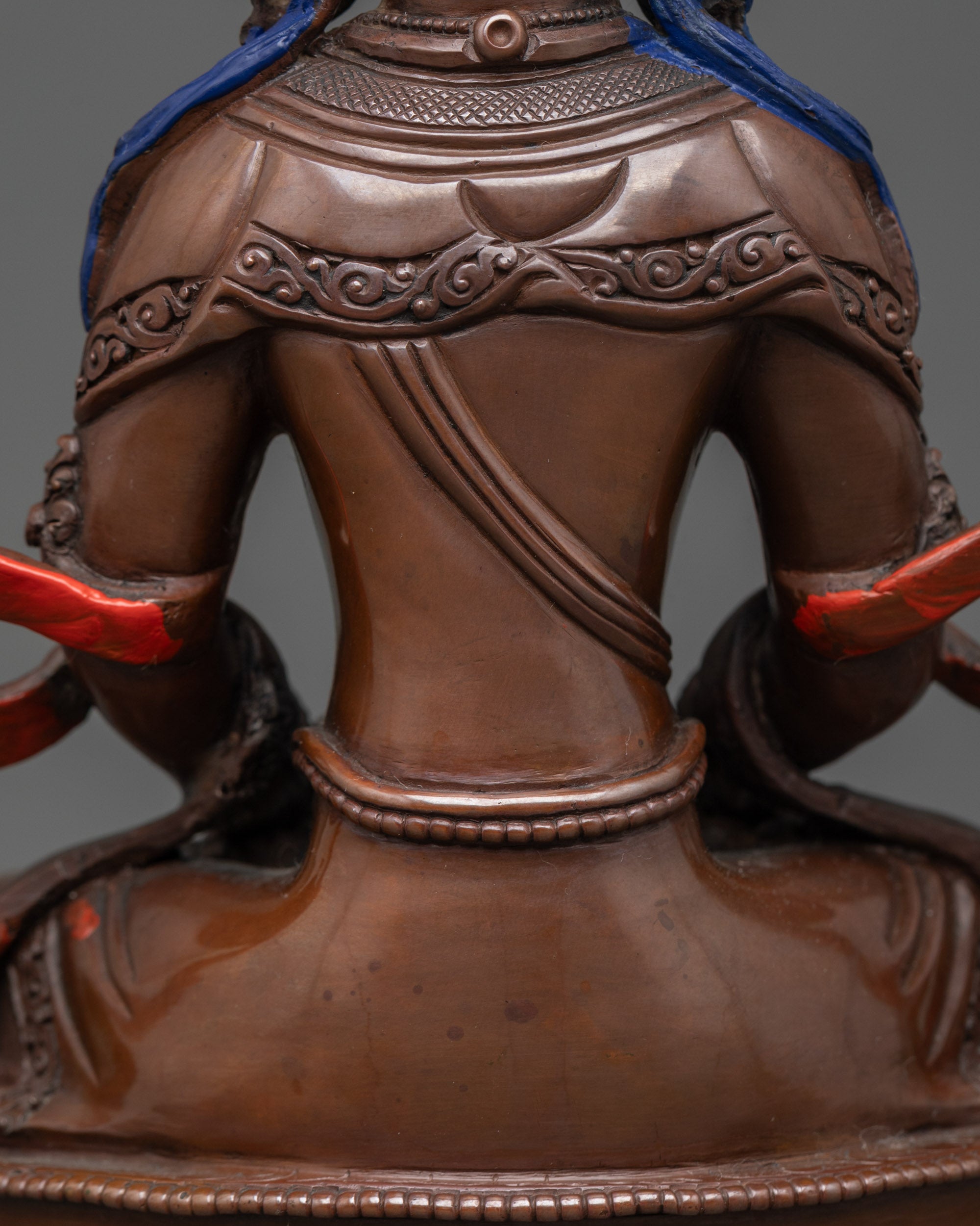 Handmade Amitayus Buddha Statue – Long Life Buddha Meditation Figure