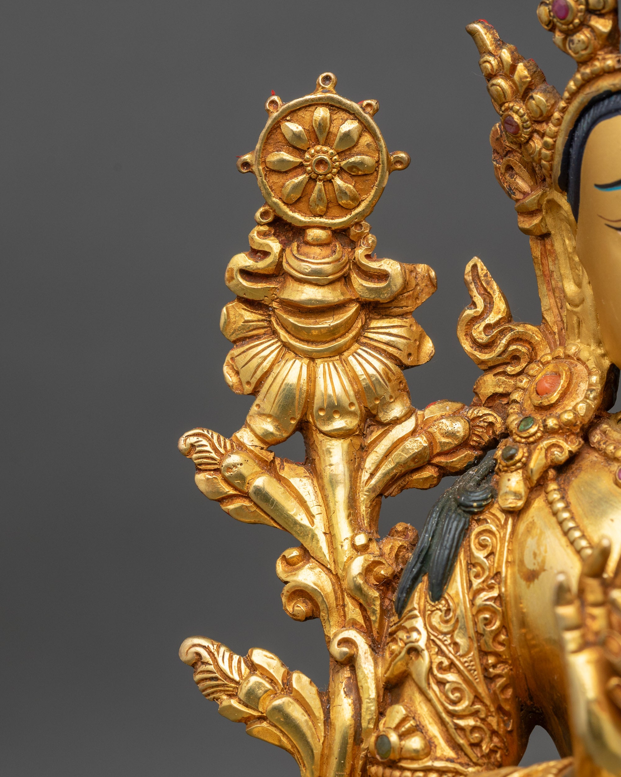 Handcrafted Maitreya Buddha Statue | Authentic Buddhist Artwork