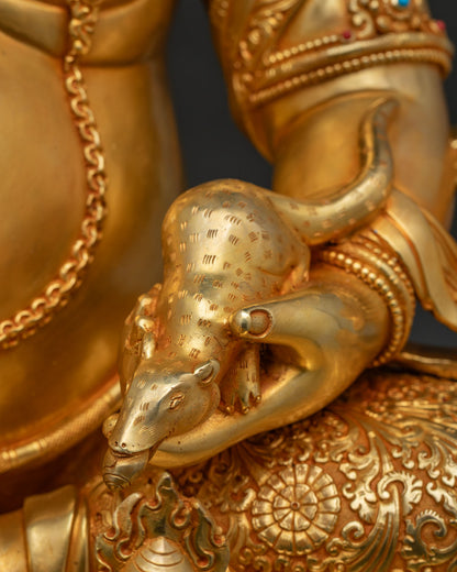 Exclusive Dzambhala Statue - Divine Guardian of Wealth and Fortune