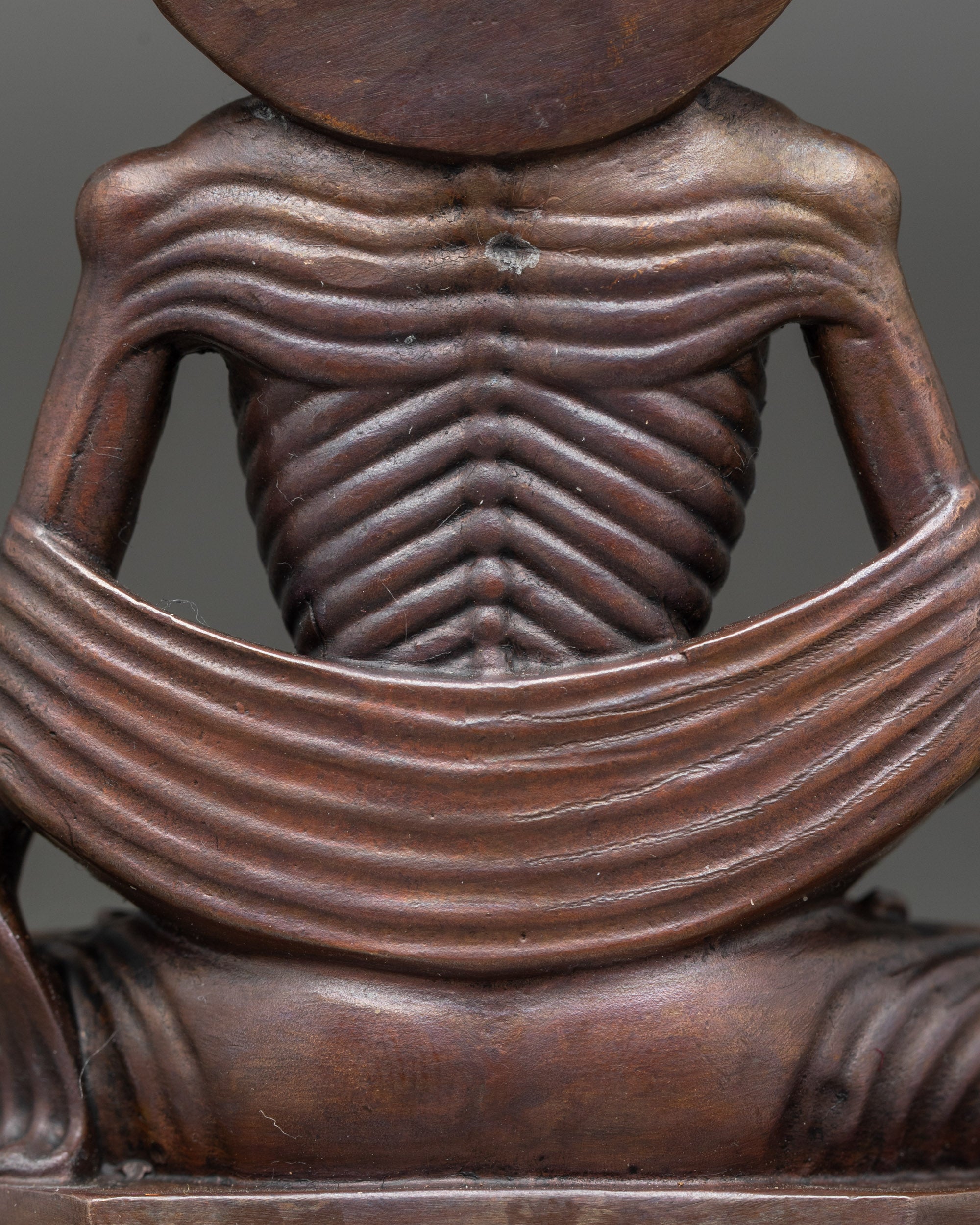 Fasting Buddha Statue