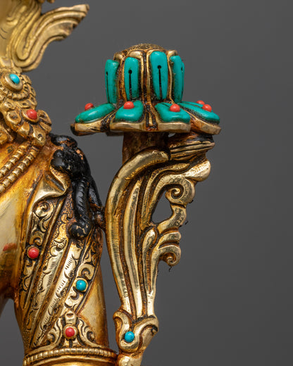 Spiritual Samantabhadra Statue | Exquisite Handmade Himalayan Artwork