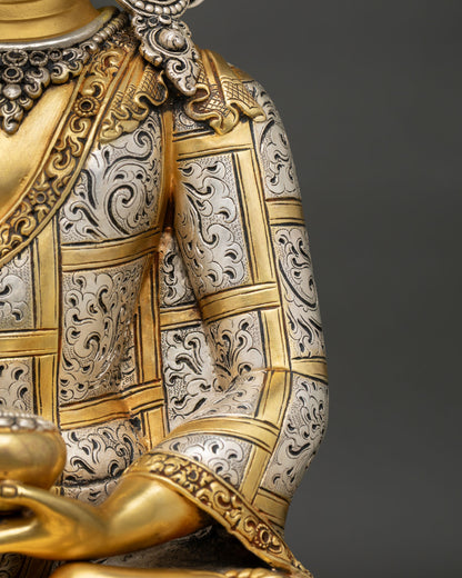 Crown Buddha Shakyamuni Statue