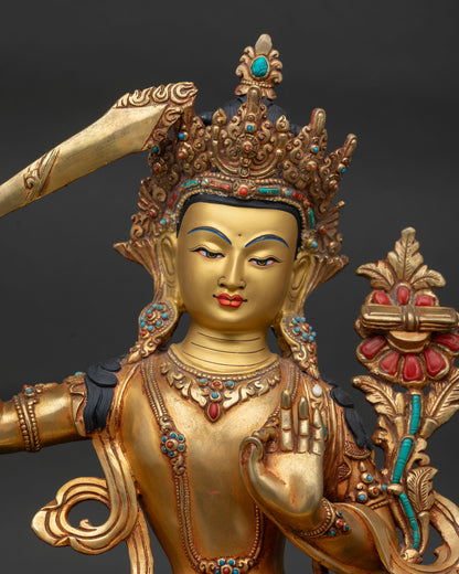 Manjushri Statue