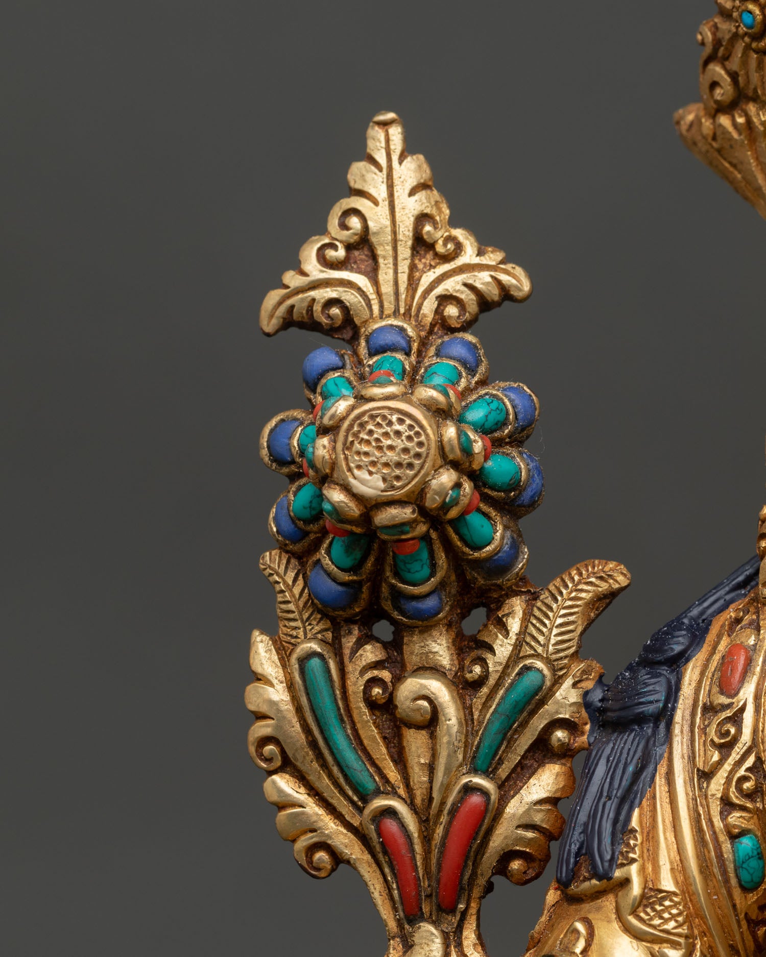Handmade Drolma Karmo Sculpture | Enlightened Mother Tara Statue