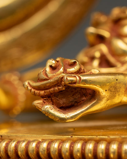 Shakya Mahakala Statue for Shrine | Sacred Dharma Protector