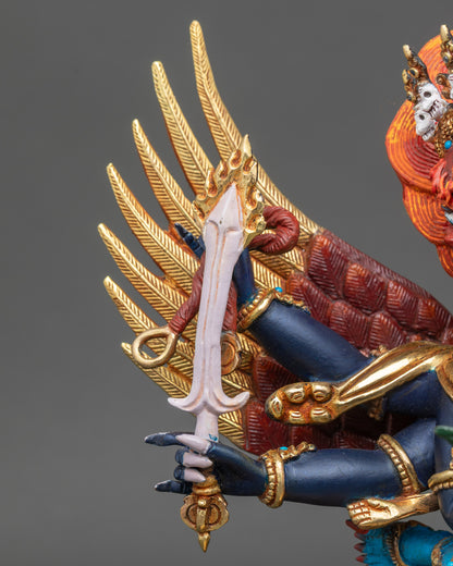 Tibetan Hayagriva Statue | Wrathful Protector of Wisdom from Nepal