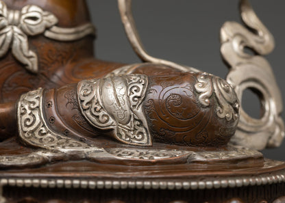 Green Tara Statue - Traditional Nepalese Sacred Artwork