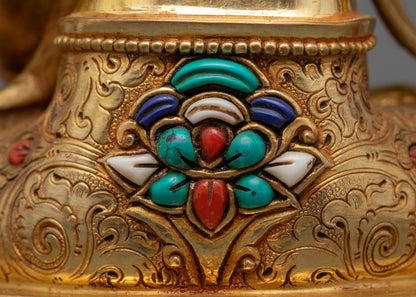 Vajrasattva Sculpture – Sacred Deity of Karma Purification
