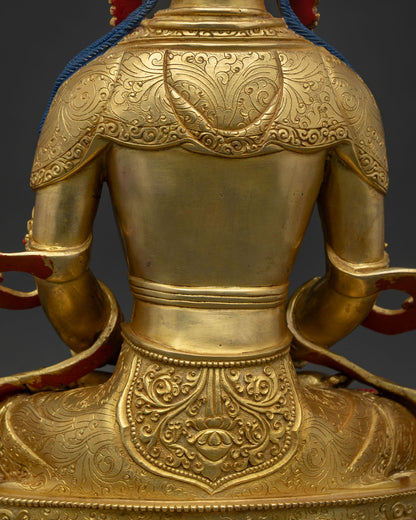 Amitayus Buddha Statue | Buddhist Deity of Health and Longevity