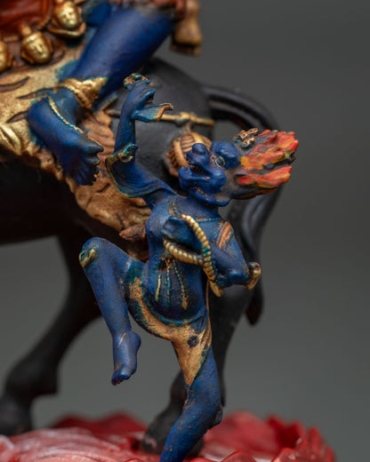 Small Palden Lhamo Statue | Wisdom Protectress of the Dalai Lamas