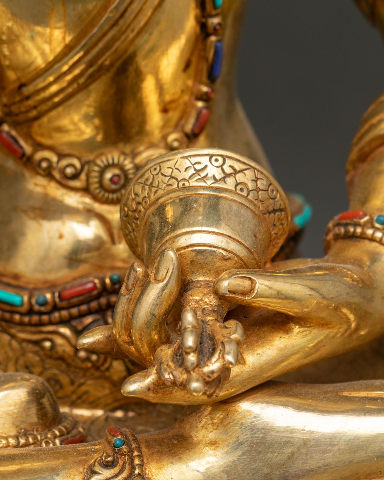 Vajrasattva Statue | Nepalese Deity for Karma Purification