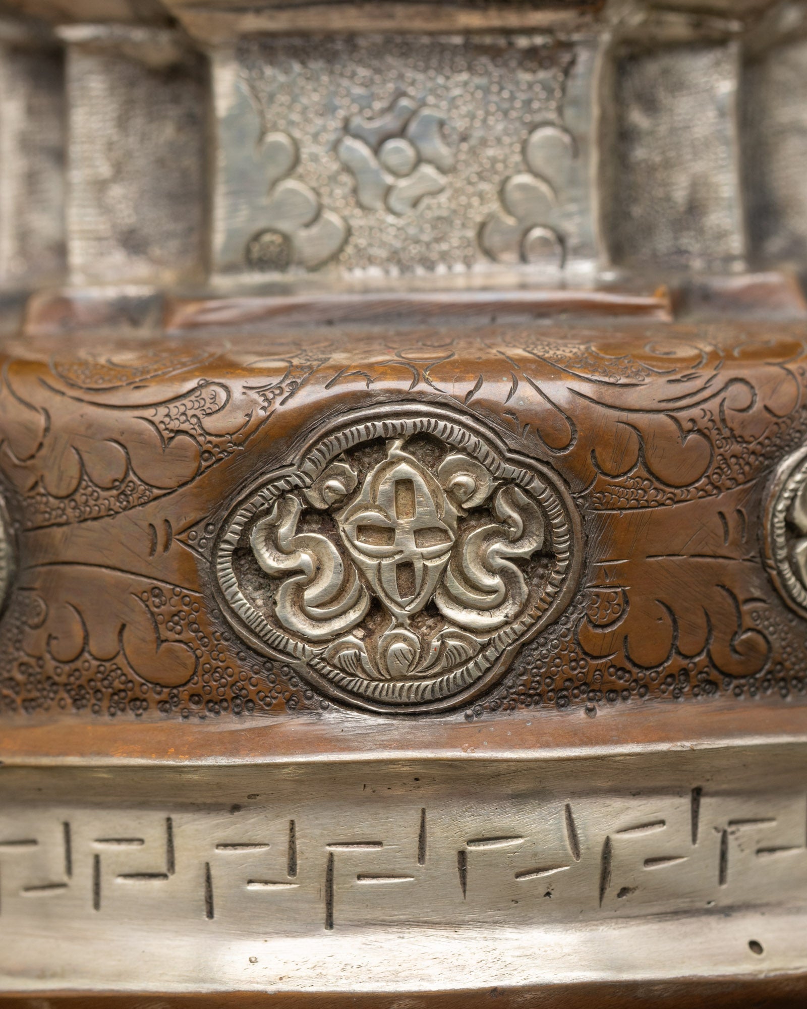 Handmade Kadampa Stupa | Sacred Shrine for Kadampa Buddhism