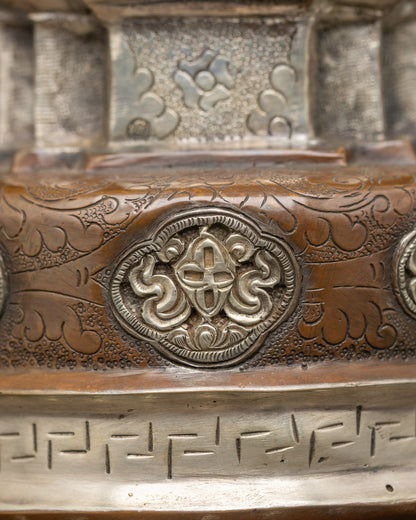 Handmade Kadampa Stupa | Sacred Shrine for Kadampa Buddhism