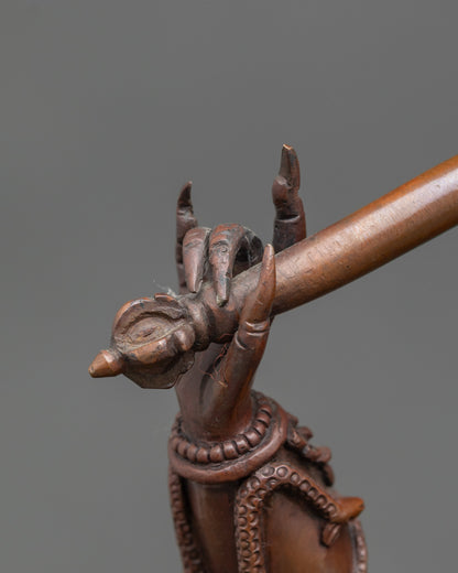 Horse-Headed Hayagriva Statue | Authentic Nepalese Craft