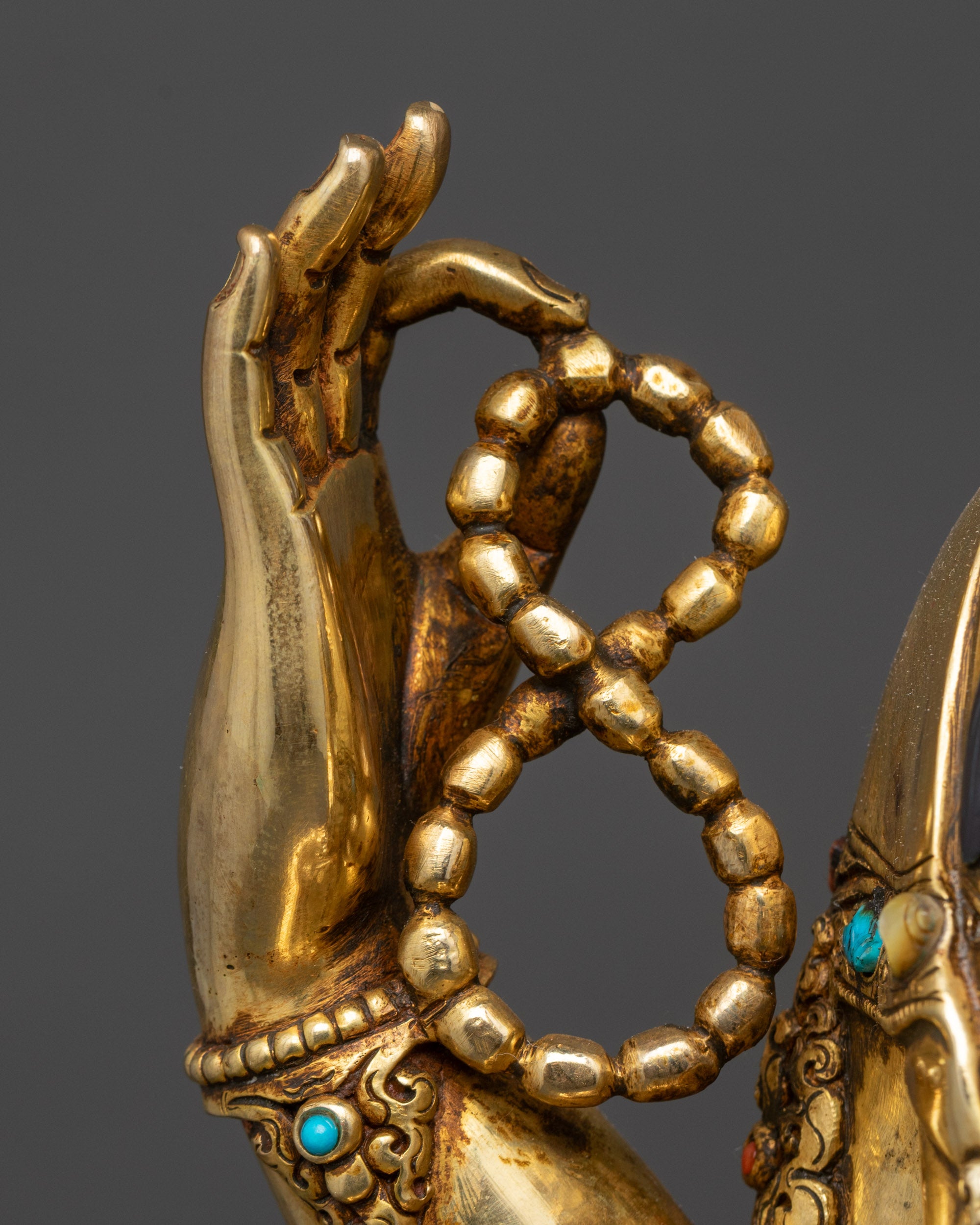 Sacred Four-Armed Chenrezig Statue | Deity of Infinite Compassion