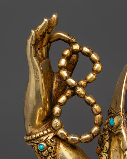 Sacred Four-Armed Chenrezig Statue | Deity of Infinite Compassion