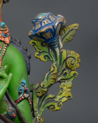 Green Tara Statue