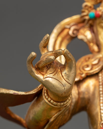 Namtoshe on Snow Lion Statue | Protector of the North Vaishravana