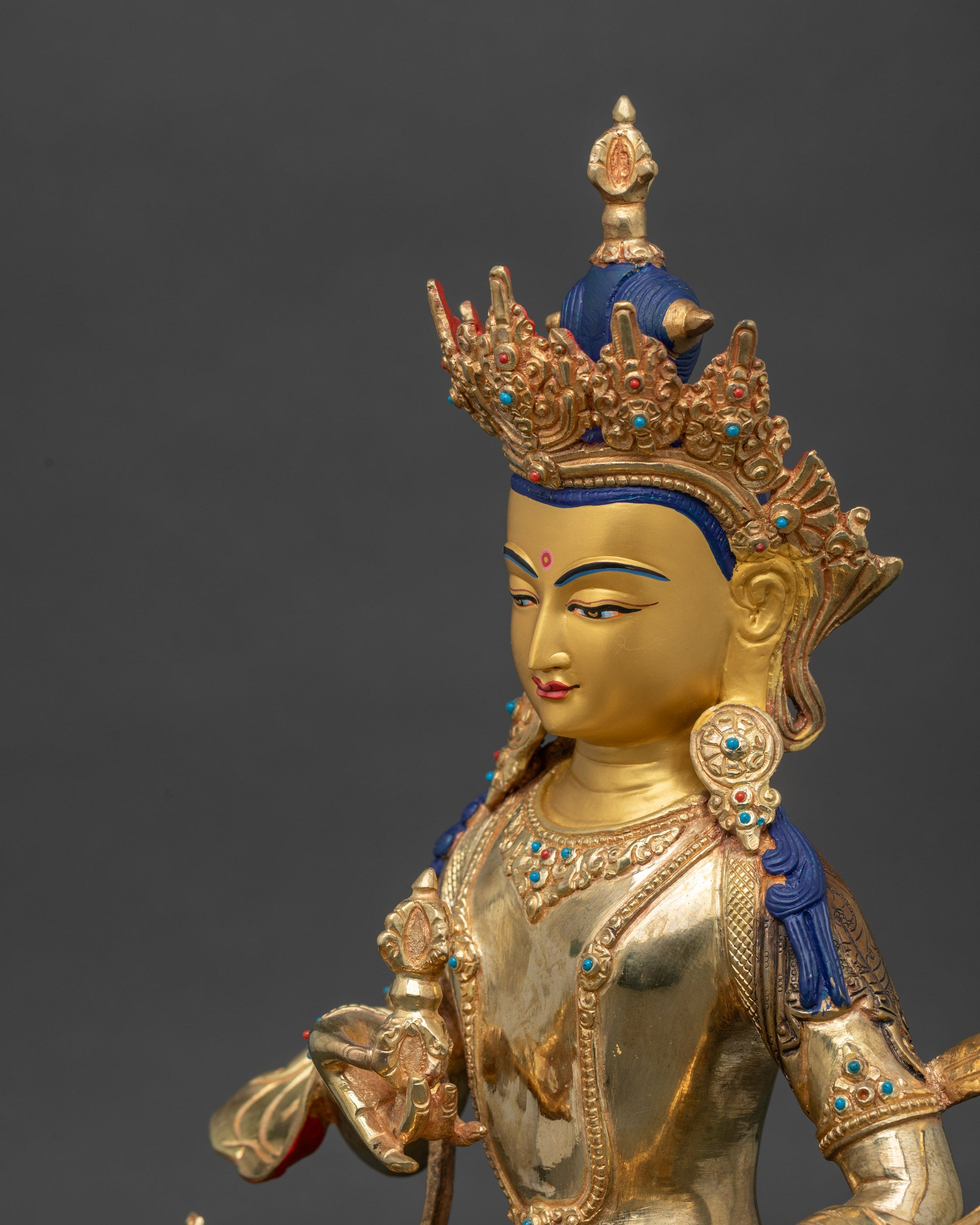 Vajrasattva Statue for Spiritual and Meditation Practice