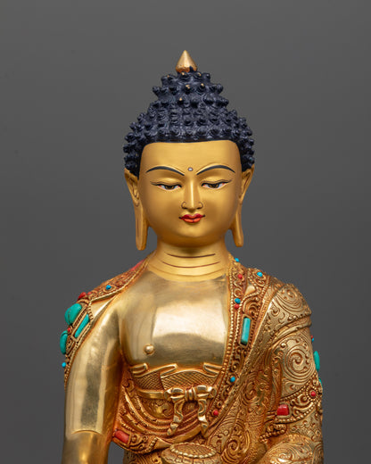 Shop Enlightened Master Buddha Shakyamuni with Disciples Statue
