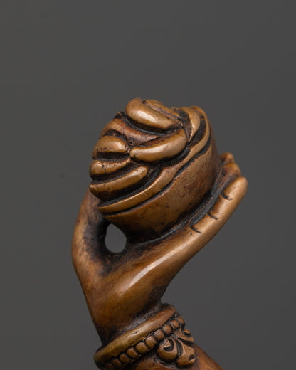 Oxidized Vajrayogini Meditation Sculpture | Tantric Goddess from Nepal