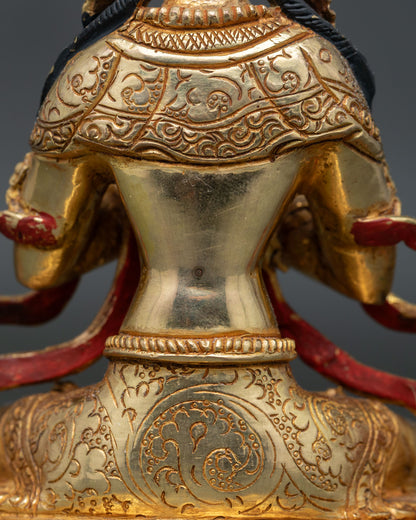 Vajradhara Statue | Primordial Buddha Handcrafted in Nepal