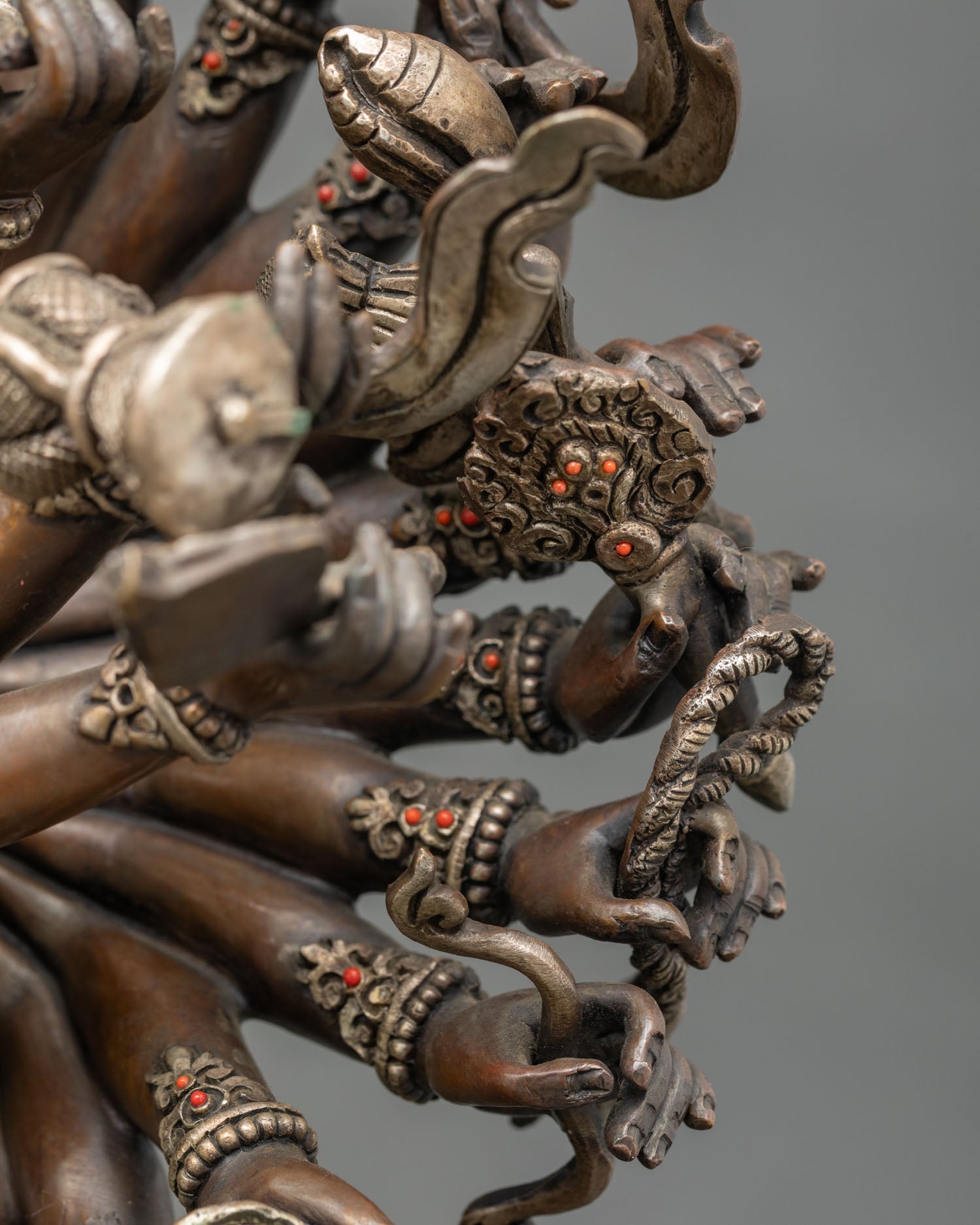 Kalachakra Statue – Handcrafted Buddhist Art from Nepal