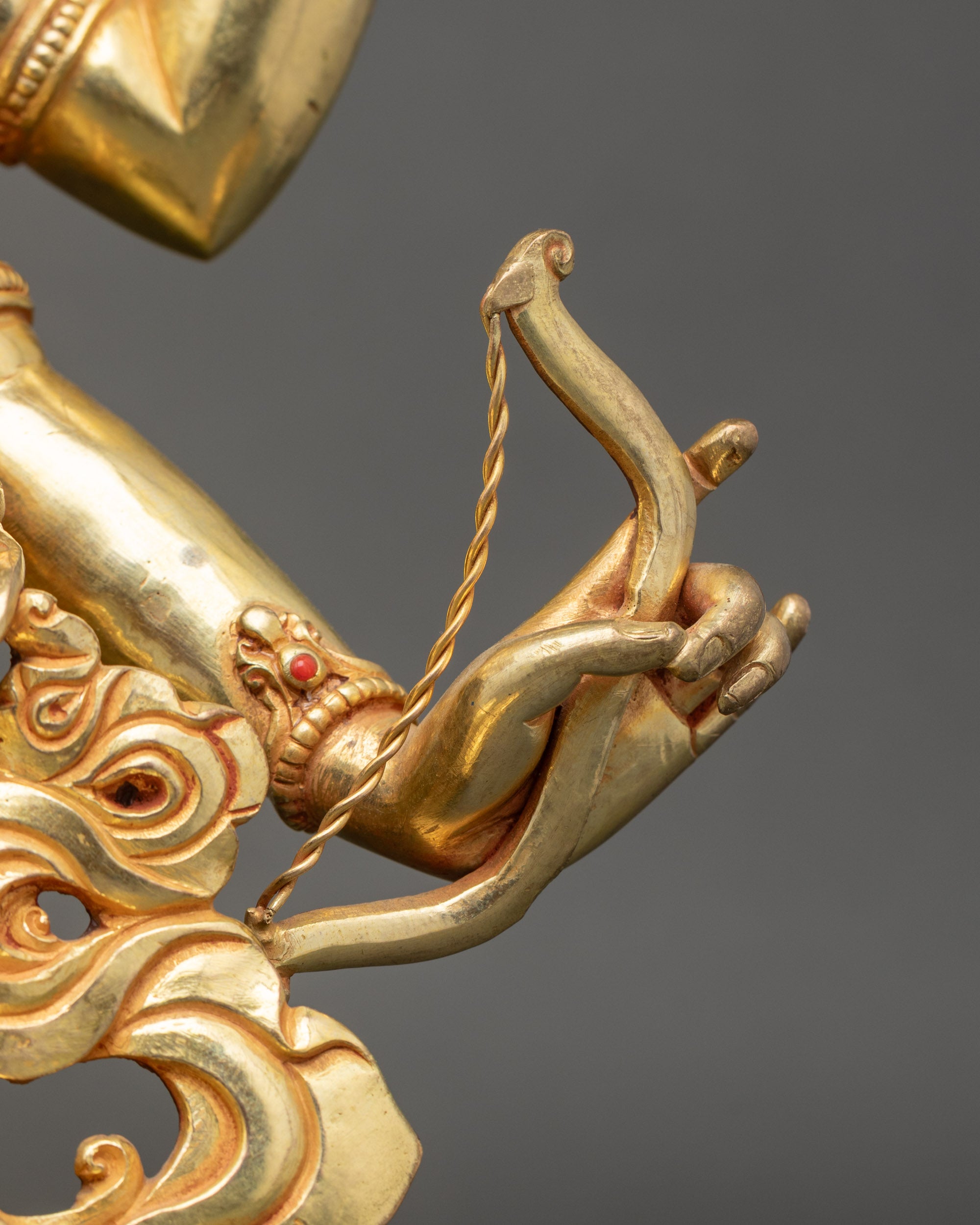 Namgyalma Wisdom Deity Statue | Traditional Himalayan Sculpture