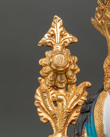 White Tara Statue | Handmade Buddhist Altar Figurine