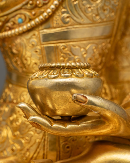 Handcrafted Lord Gautam Buddha Meditation Sculpture from Nepal