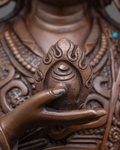 Guru Norlha Buddhist Statue for Abundance and Blessings