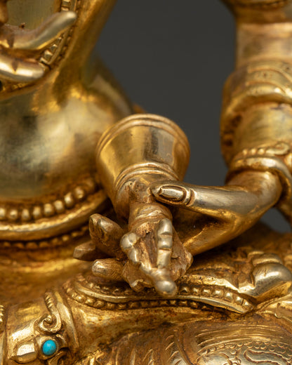 Buddhist Dorje Sempa Sculpture - Handcrafted in Nepal